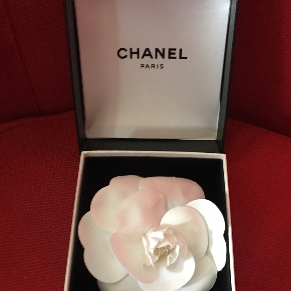 Chanel Camellia Flower pin
